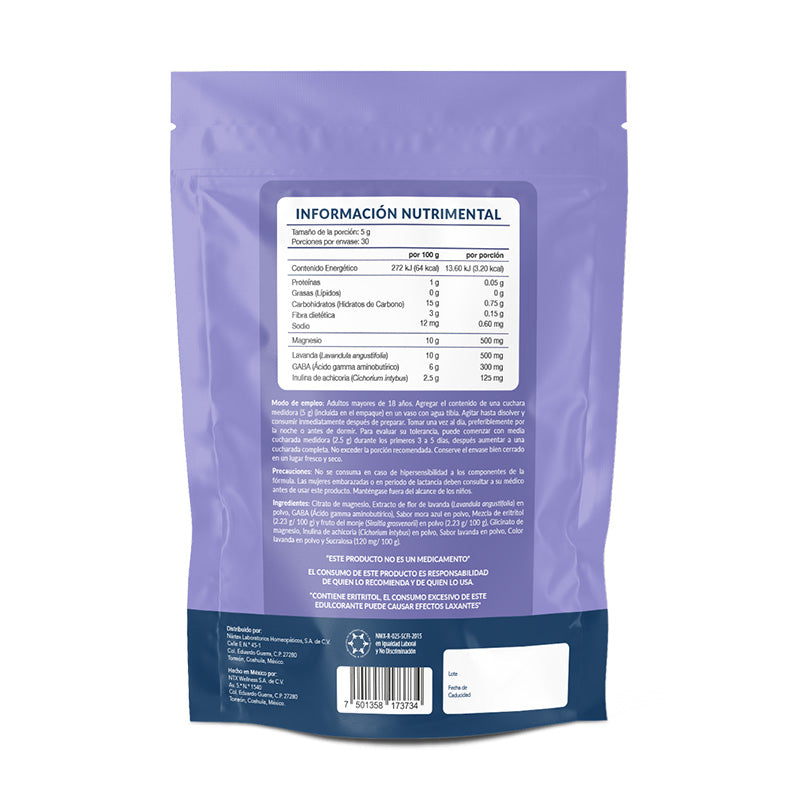 Magnesio, Lavanda + GABA | Relajación