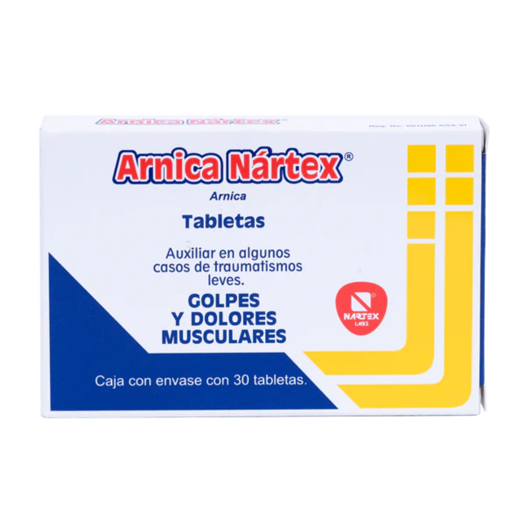 ÁRNICA Tabletas - Golpes / dolores