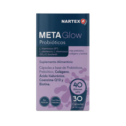 META Glow Probióticos para la piel