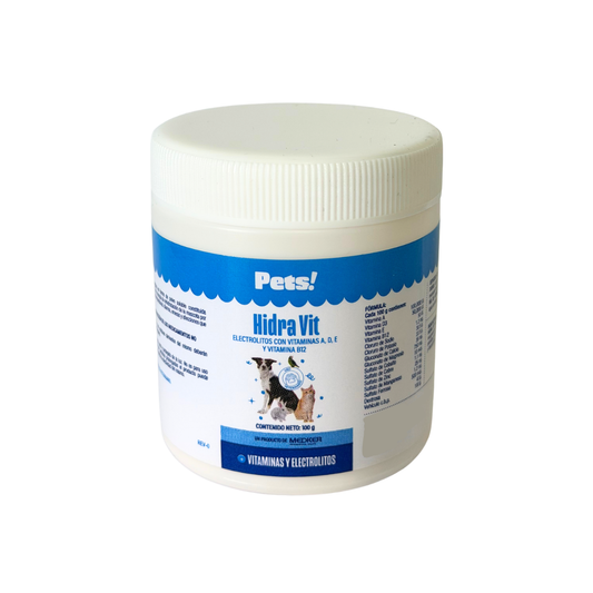 Hidra Vit | Electrolitos y vitaminas para mascota