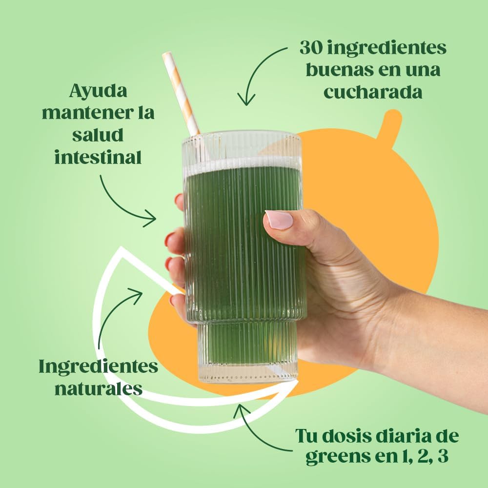 Bloom Mezcla de Verduras, Fibra, Probióticos y Antioxidantes Mango 145 g