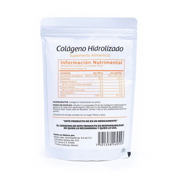 Colágeno Hidrolizado en polvo 240gr