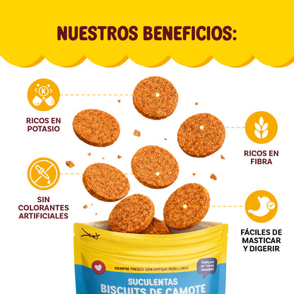 Biscuits de camote | Premio para perro