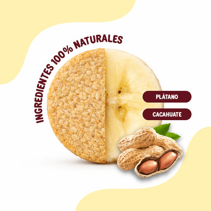 Biscuits de Plátano-Cacahuate | Premio para perro