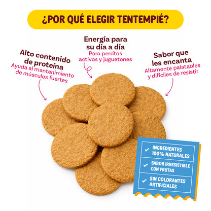 Biscuits de Plátano-Cacahuate | Premio para perro