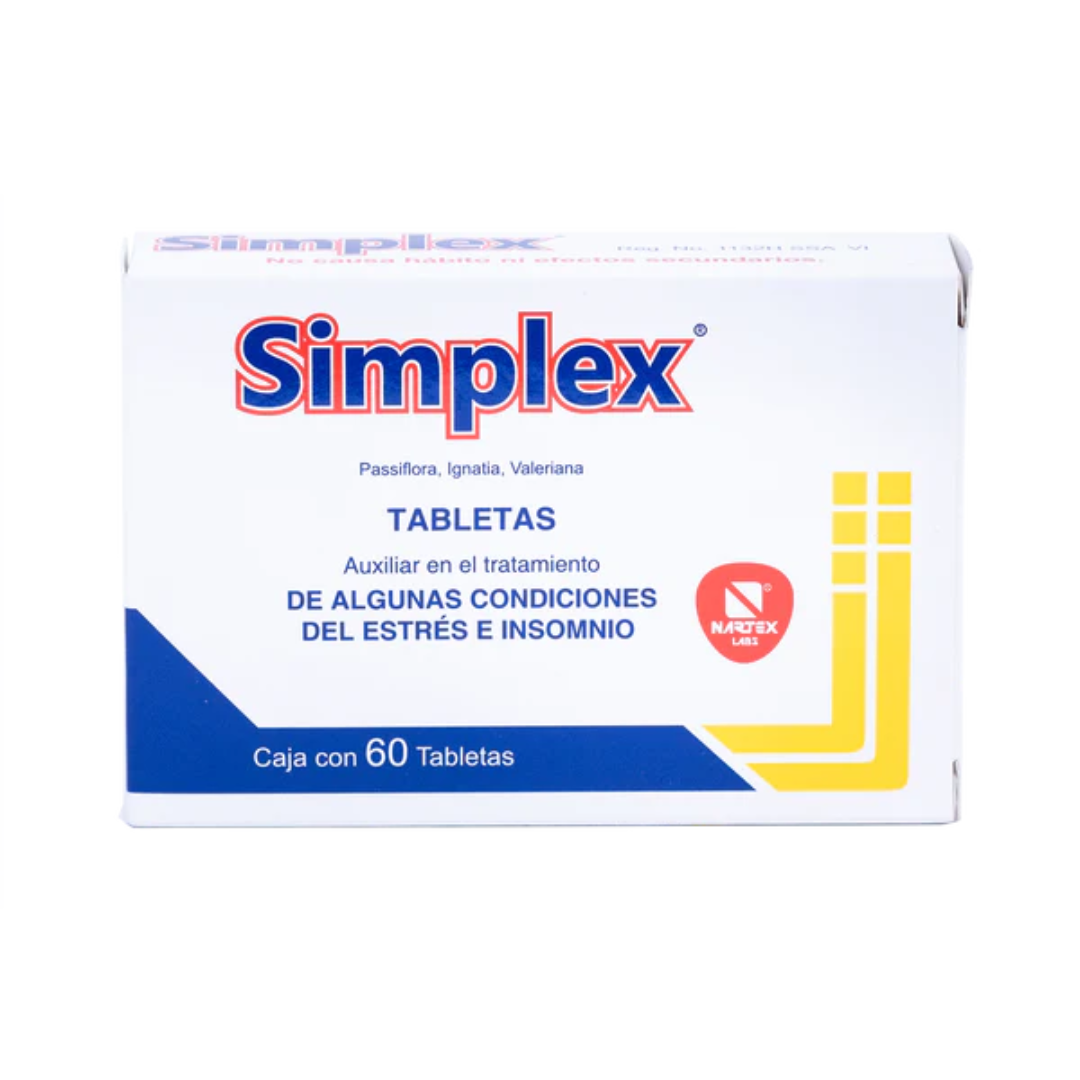 SIMPLEX 60 tabs - Ansiedad / Estrés