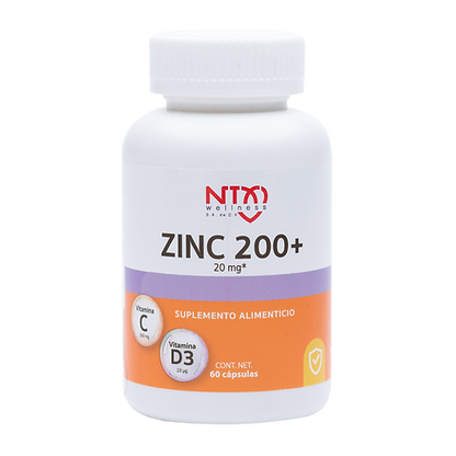 Zinc + Vitamina C y D - Sistema Inmune