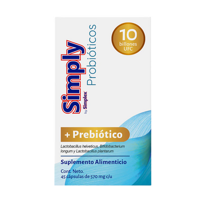 Simply Probióticos para salud mental